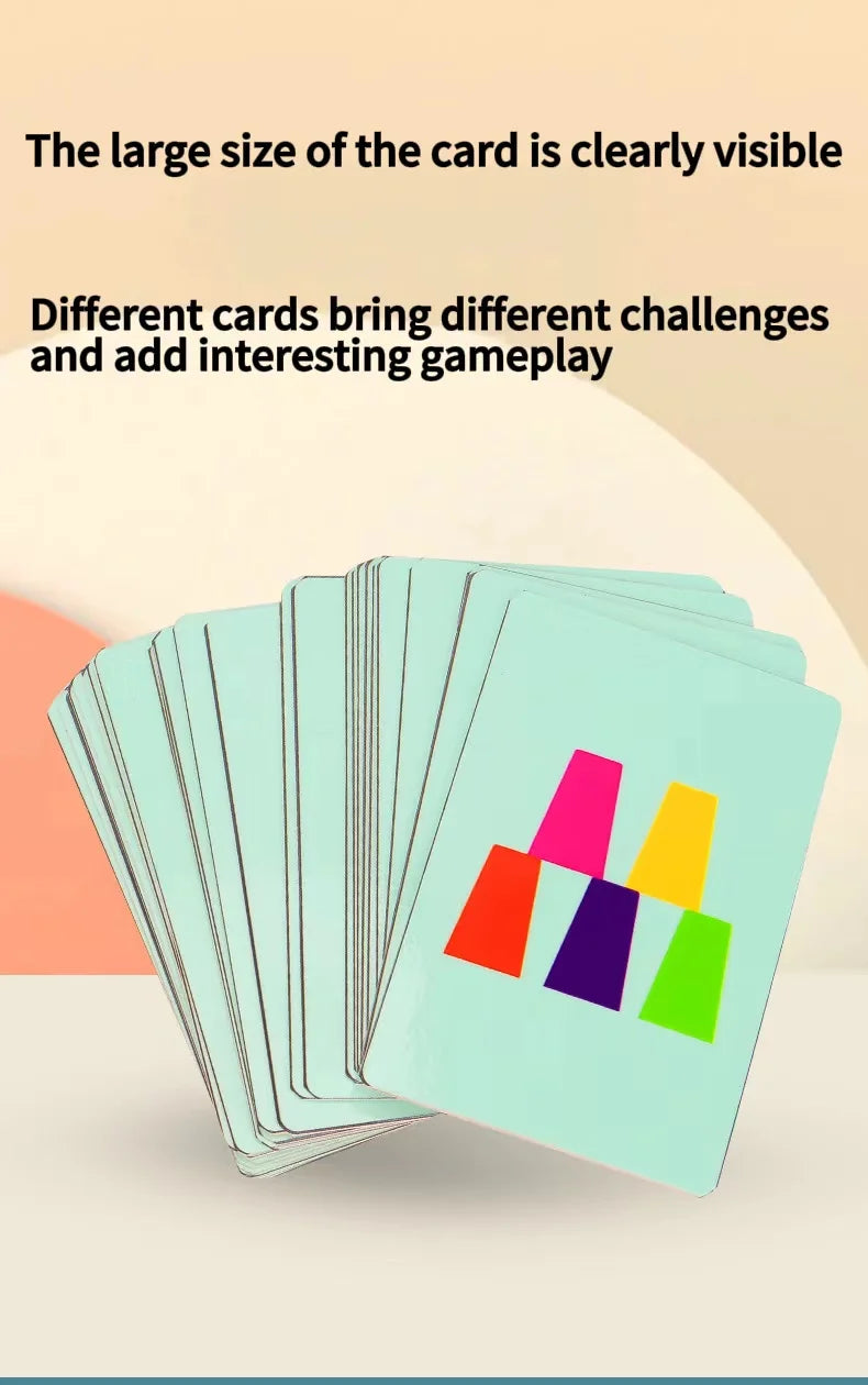 Montessori  Jeu de Rapidité – Gobelets Empilables Éducatifs (Dès 3 ans)